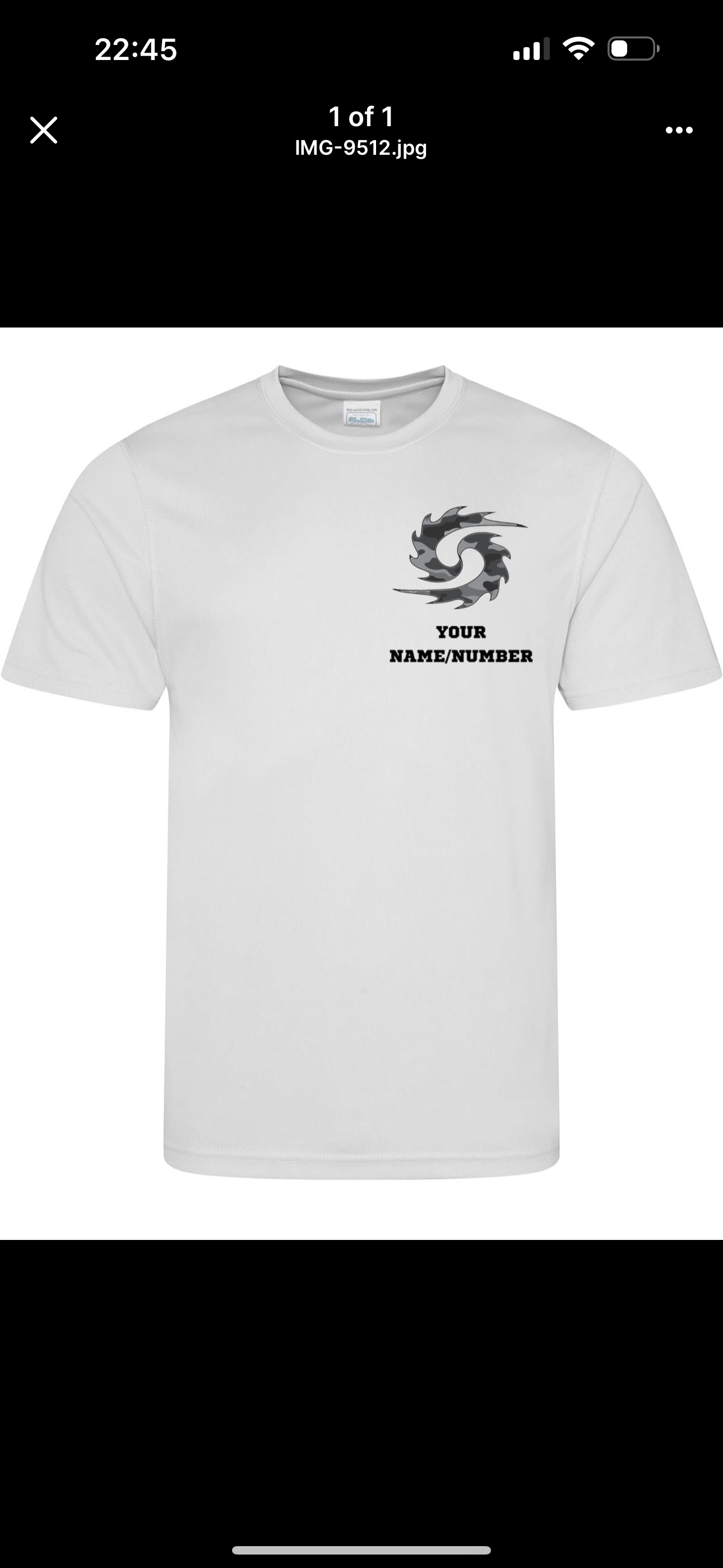 Revolution ‘Stealth’ Sawblade - Performance T-Shirt