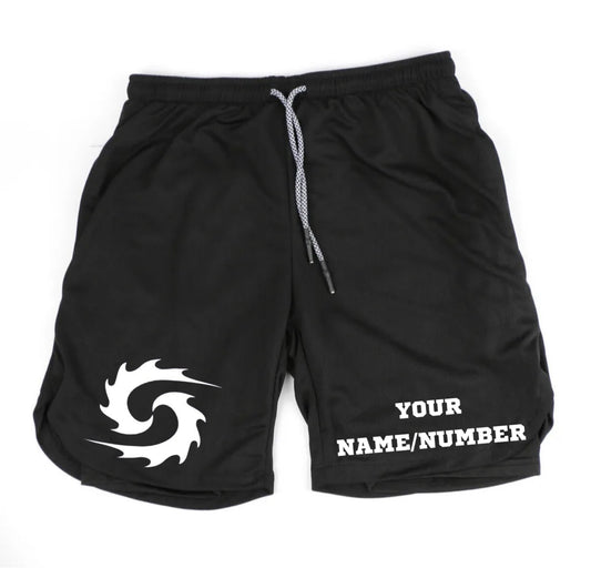 2 in 1 Men's Gym Shorts