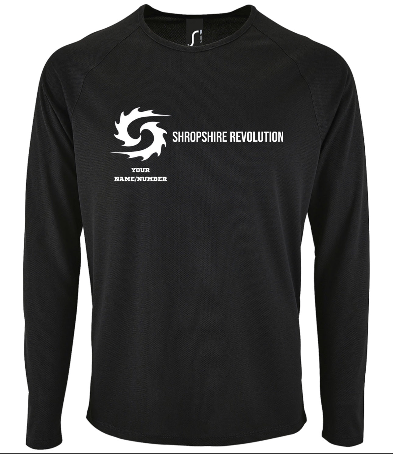 Shropshire Revolution Long Sleeve Performance T-Shirt